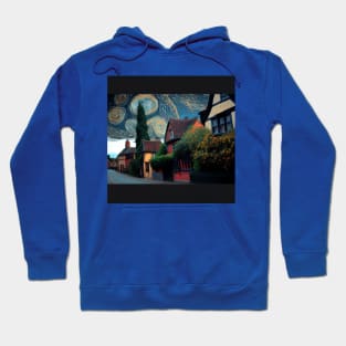 Starry Night Over Godric's Hollow Hoodie